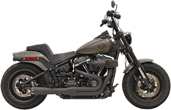 2-into-1 Road Rage Exhaust System Black, 1, nordicamoto.ro