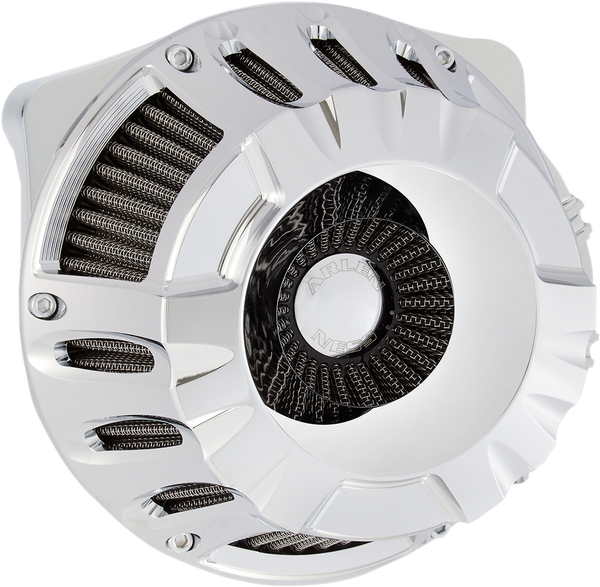 Inverted Series Air Cleaner Kit Silver, 1, nordicamoto.ro