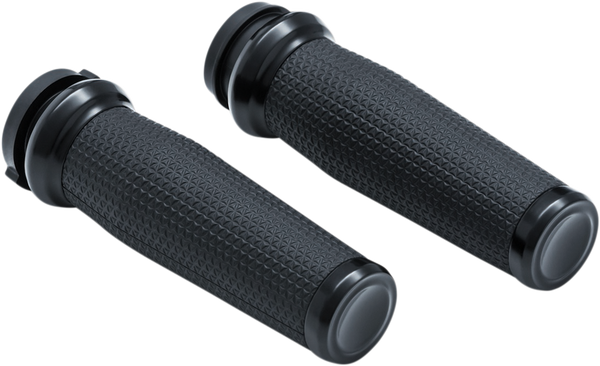 Thresher Handlebar Grips Black, 1, nordicamoto.ro