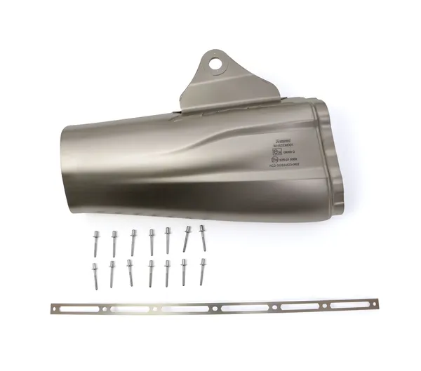 Muffler Sleeve Kit Silver 