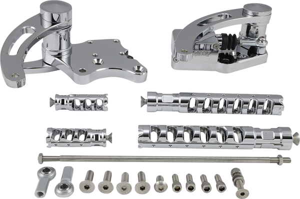 Muzzle Brake Forward Controls Chrome, 1, nordicamoto.ro