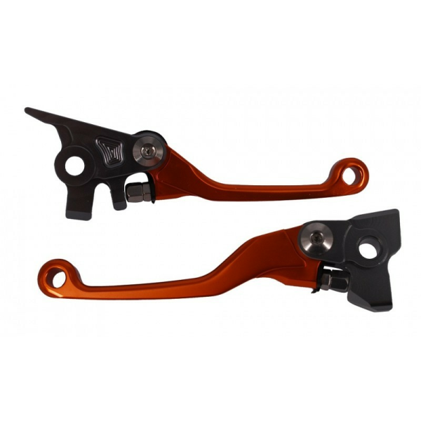 Set manete foldabile KTM '15-'23 Brembo orange Enduro Expert EE08383OR, 1, nordicamoto.ro