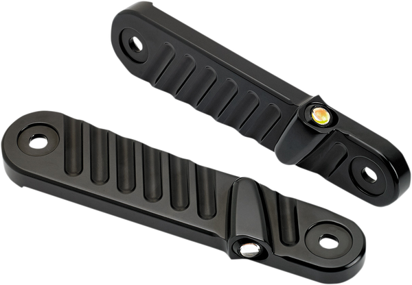 Streamliner Front Led Turn Signals Black, 2, nordicamoto.ro