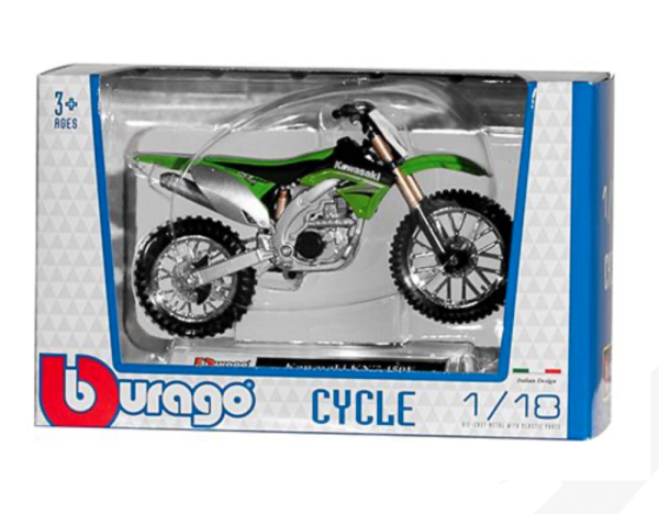 Macheta Kawasaki Cross 1:18