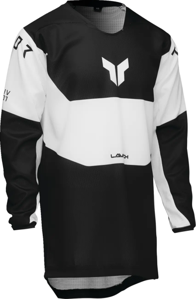 Tricou Enduro Copii Thor Launchmode Storm Black/White-2