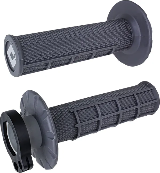 V2 Waffle Lock-on Grips Gray-0