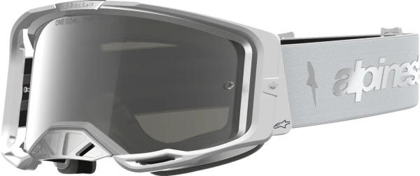 Vision 8 Amber Goggle White, Silver, 1, nordicamoto.ro