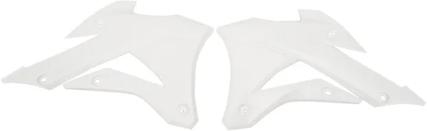 Replacement Radiator Shrouds White