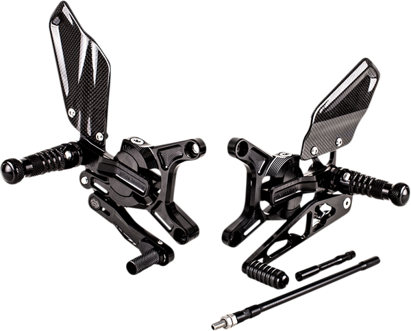 Rearset Black, 1, nordicamoto.ro