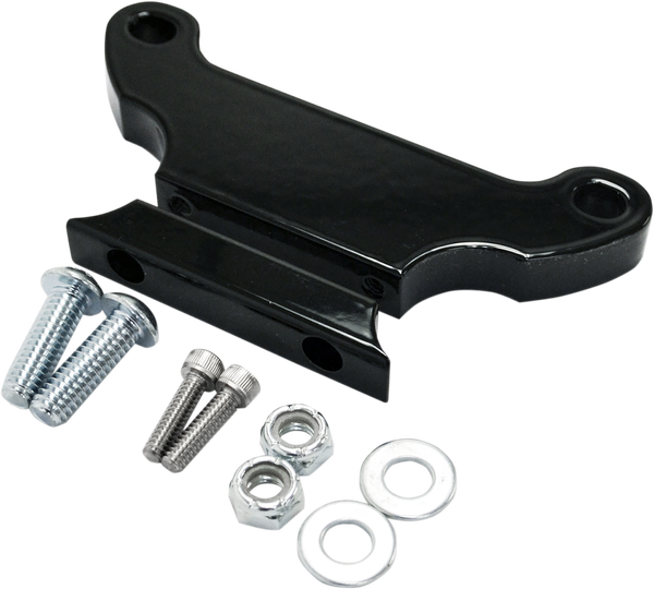 T-bar Gauge Mount Kit Black, Gloss, 1, nordicamoto.ro
