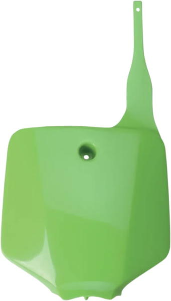 Replacement Front Number Plate Green