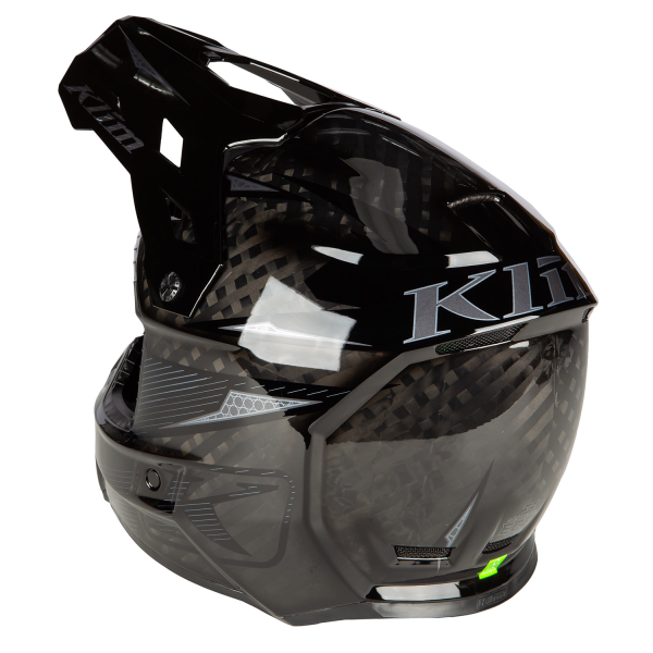 Casca Klim F3 Carbon Pro Off-Road ECE STRIKER CARBON GLOSS BLACK-23