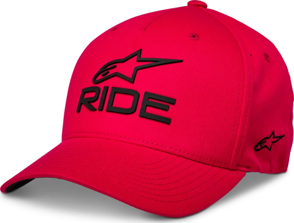 Ride Sonic Curved Bill Hat Red 