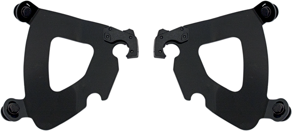 Gauntlet Fairing Trigger-lock Plate Only Kit Black, 1, nordicamoto.ro