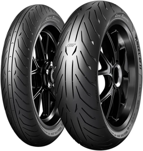 Set de anvelope 120/70ZR17 + 190/55ZR17 Pirelli Angel GT II, 1, nordicamoto.ro