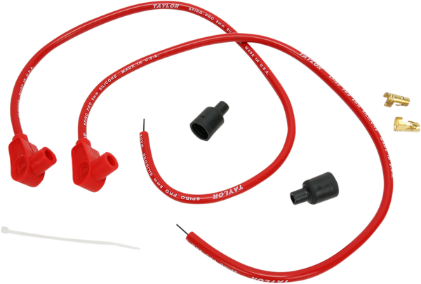 Universal Spark Plug Wire Kit Red, 1, nordicamoto.ro