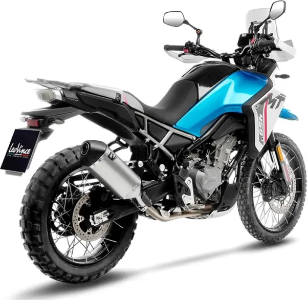 Tobă de eșapament LeoVince LV-14 Slip-On pentru CFMOTO 450MT, 2, nordicamoto.ro
