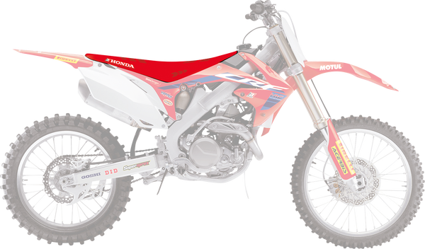 Replica Team Seat Cover Red, 1, nordicamoto.ro