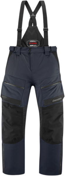 Pantaloni Textil Icon Raiden Fluorescent Yellow/Gray-1