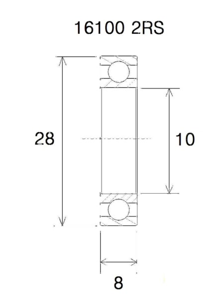 B5 Bearing, 1, nordicamoto.ro