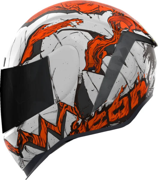 Airform Trick Or Street 3 Helmet White, Orange 2XL, 5, nordicamoto.ro