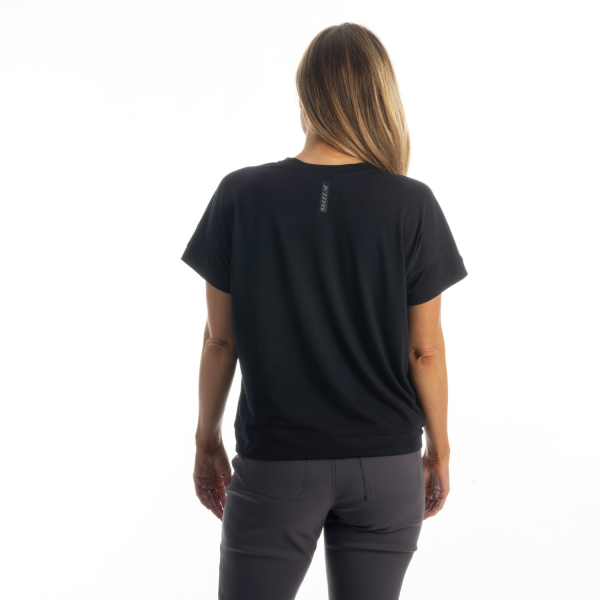 Tricou Dama Klim Sky Pond Black-7