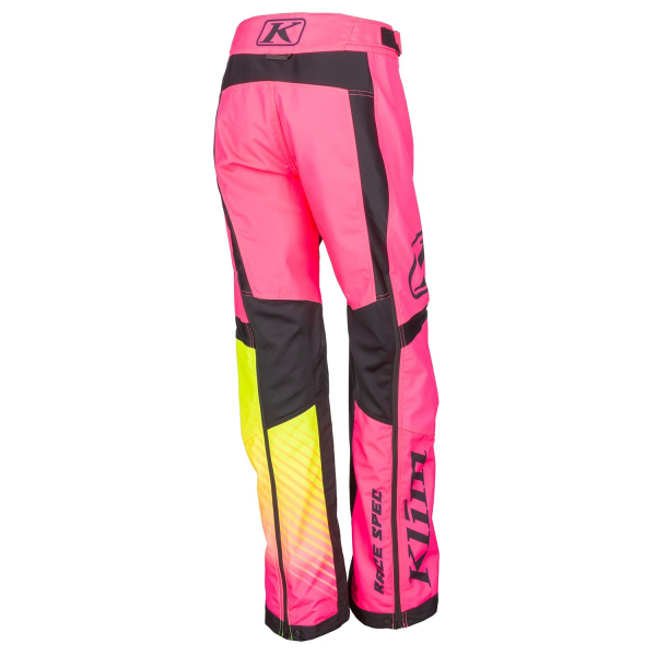 Pantaloni Copii Snowmobil Klim Revolt Knockout Pink - Hi-Vis-0