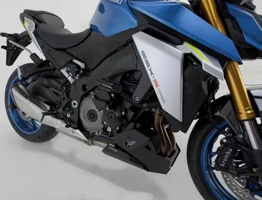 SW-MOTECH Front Spoiler Black -2