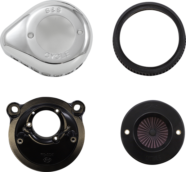 Air Stinger Air Cleaner Kit Black, 2, nordicamoto.ro
