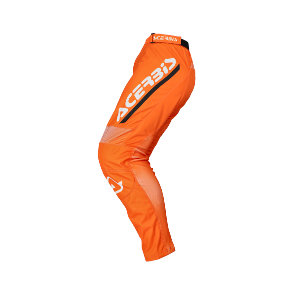 Pantaloni Acerbis Linear Lugo Portocaliu/Alb XXL-3