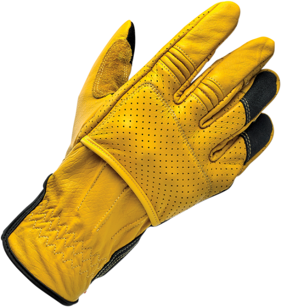 Borrego Gloves Yellow S, 3, nordicamoto.ro