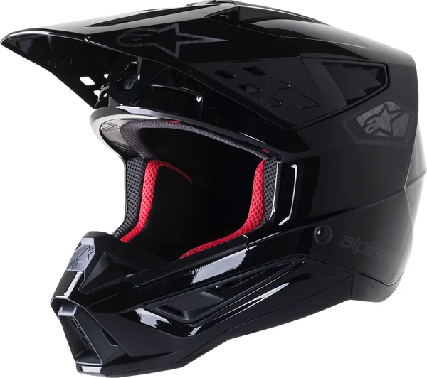 Casca Alpinestars Supertech M5 Scout Black/Silver 2XL, 1, nordicamoto.ro