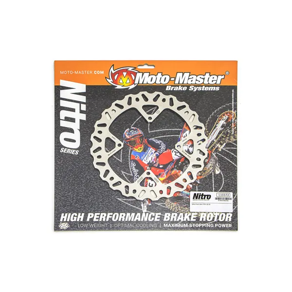Nitro Series Brake Disc Silver-0