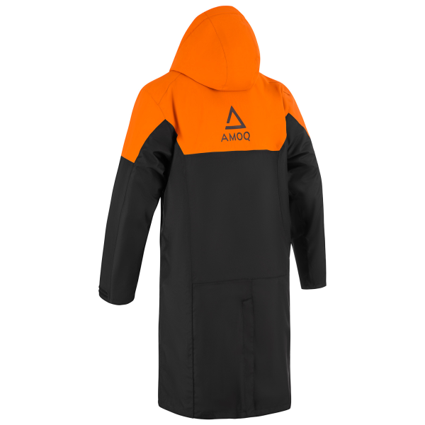 AMOQ Apex Racing Pit Coat Black/Orange S/M-0