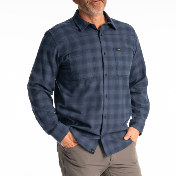 Camasa Klim Table Rock Midweight Flannel Black-14