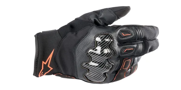 Manusi Alpinestars Smx-1 Drystar Black/Fluo Red-0