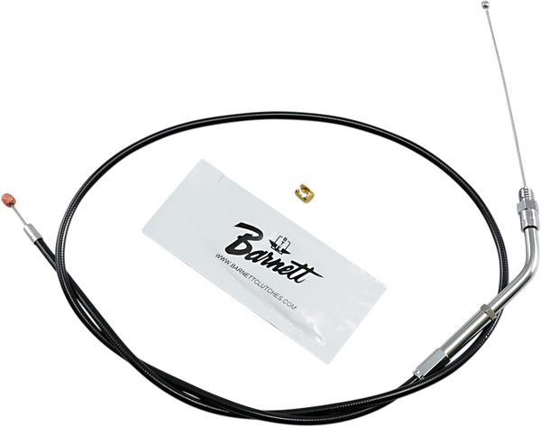 Black Vinyl Throttle/idle Cable Black Standard, 1, nordicamoto.ro
