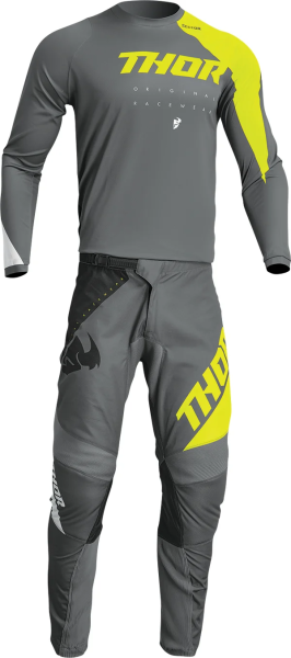 Tricou Thor Sector Edge Acid/Gray 3XL, 4, nordicamoto.ro