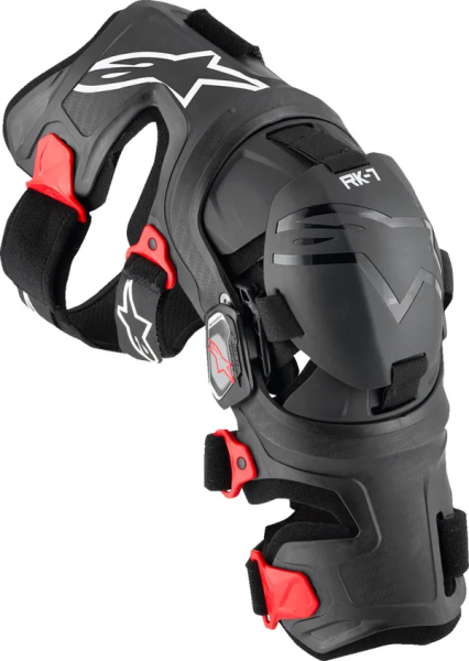 Genunchiere Alpinestars Rk-7 Plasma Black/Red-1