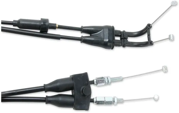 MOOSE RACING Black Vinyl Throttle Cable Black -0