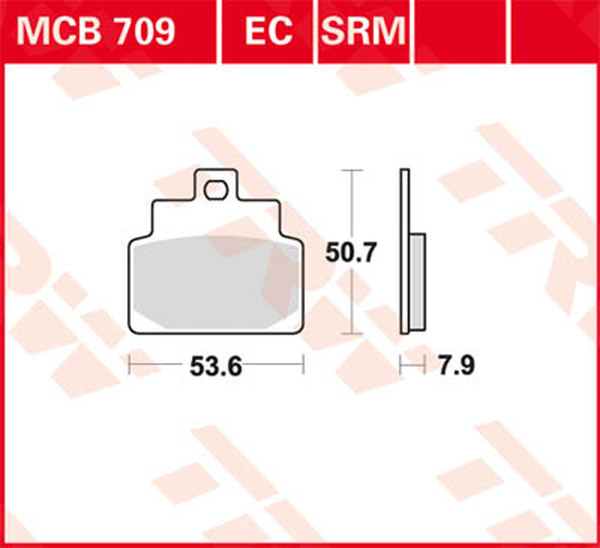 Plăcuțe de frână ceramice din seria Ec, 1, nordicamoto.ro