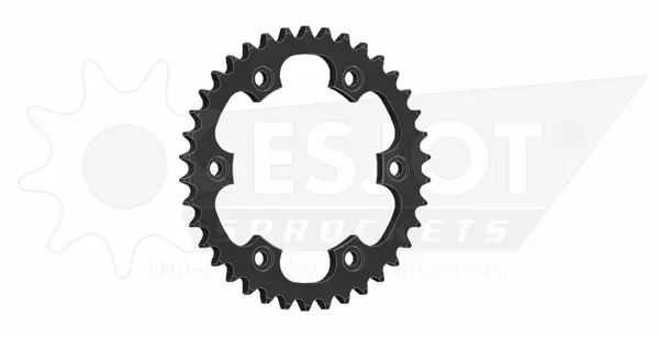 Standard Sprocket Rear 530 Black, 1, nordicamoto.ro