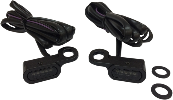 Led Handlebar Marker Lights Black, 1, nordicamoto.ro