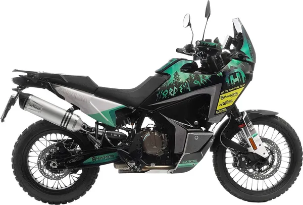 Tobă de eșapament LeoVince LV One Evo Slip-On pentru Husqvarna Norden 901, 7, nordicamoto.ro