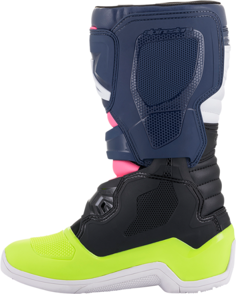 Cizme copii Alpinestars Tech 3S Black/Dark Blue/Pink Fluorescent-6