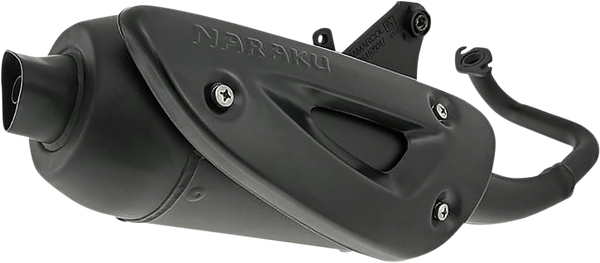 Naraku Traffic Full Exhaust System Black, 2, nordicamoto.ro