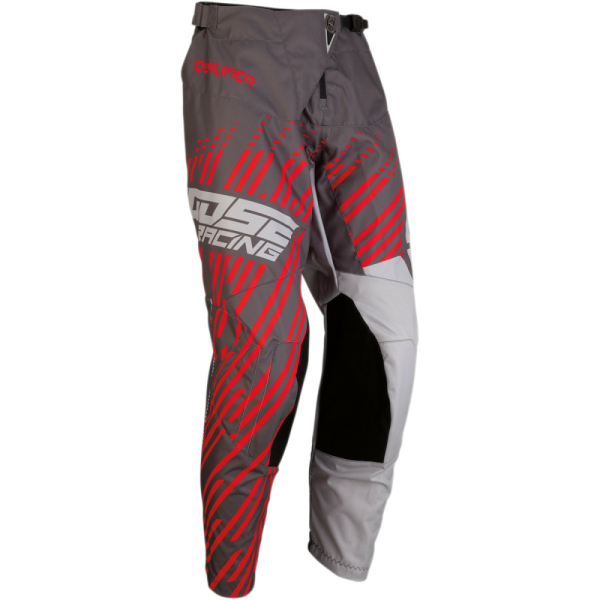 Pantaloni Moose Racing Qualifier Charcoal/Red/Gray