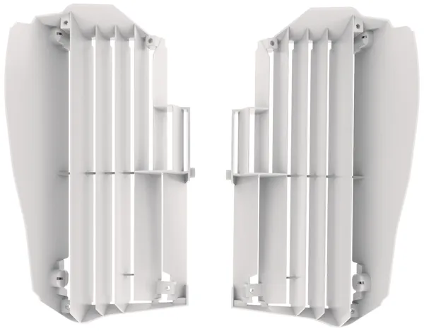 Radiator Guards For Yamaha White-0