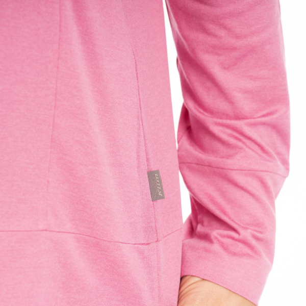 Bluză damă Klim Ostara cu mânecă lungă Tahitian Teal, 16, nordicamoto.ro