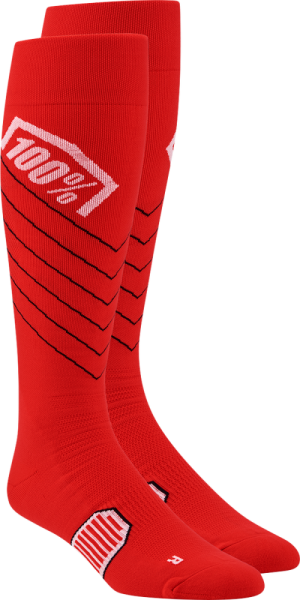 Hi-side Performance Socks Red -1